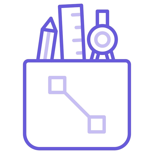 Herramientas de diseño Ilustración vectorial