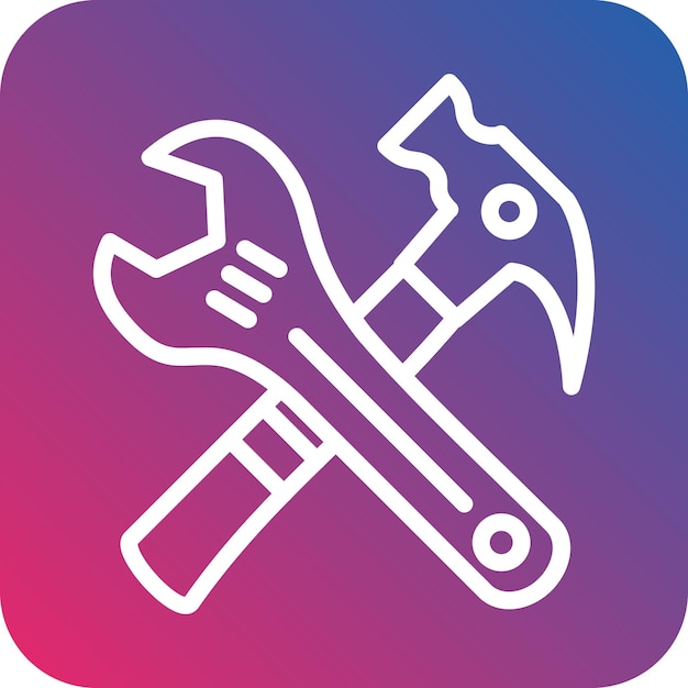Herramientas de diseño vectorial Estilo de icono