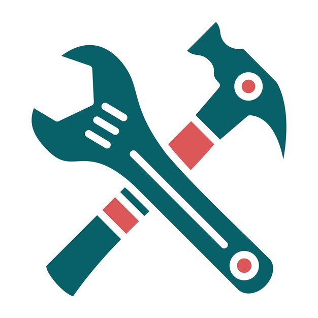 Herramientas de diseño vectorial Estilo de icono