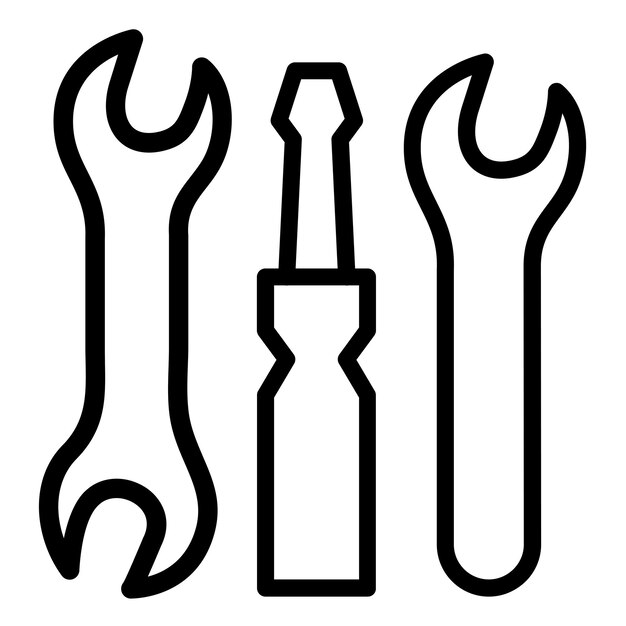 Herramientas de diseño vectorial Estilo de icono