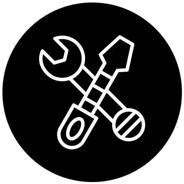 Herramientas de diseño vectorial Estilo de icono