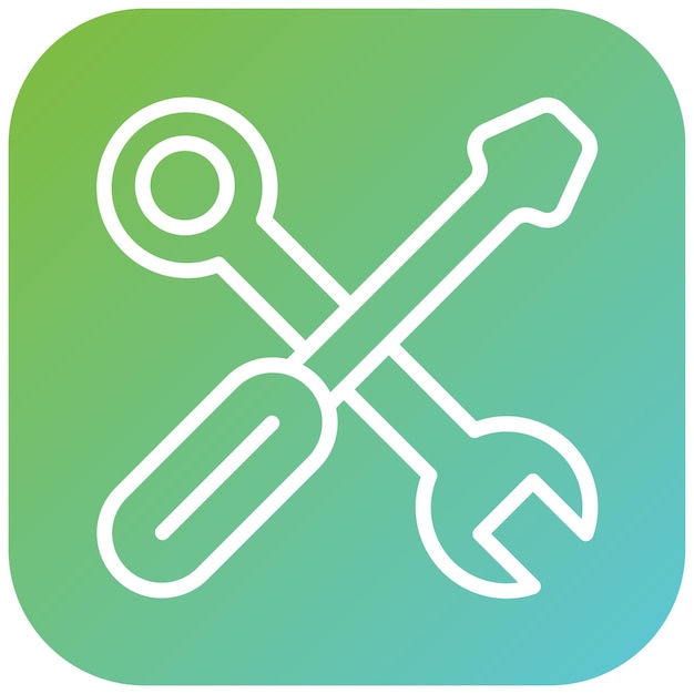 Herramientas de diseño vectorial Estilo de icono