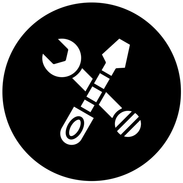 Herramientas de diseño vectorial Estilo de icono