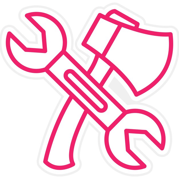 Herramientas de diseño vectorial Estilo de icono