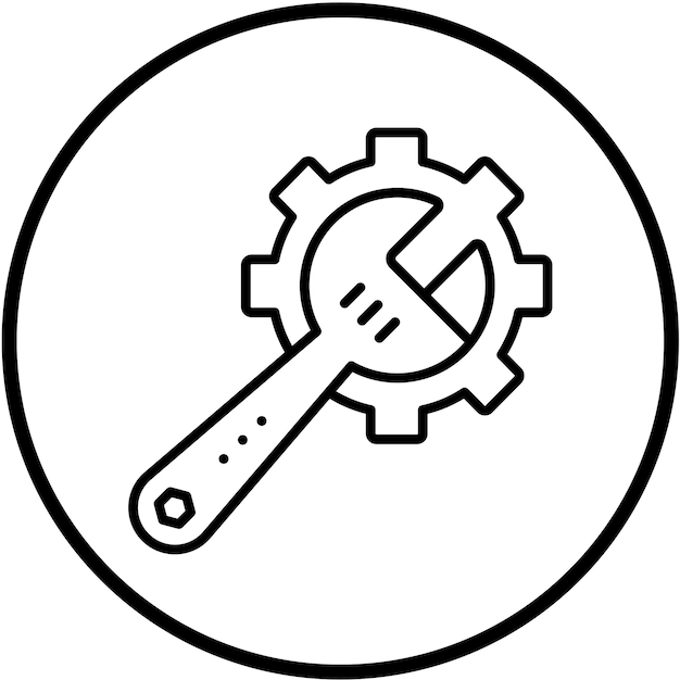 Herramientas de diseño vectorial Estilo de icono