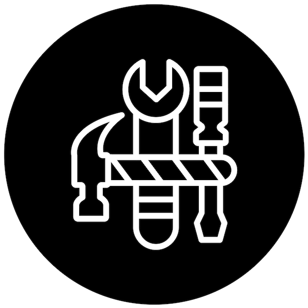 Herramientas de diseño vectorial Estilo de icono