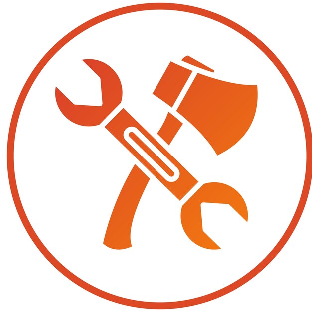 Herramientas de diseño vectorial Estilo de icono