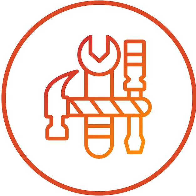 Herramientas de diseño vectorial Estilo de icono