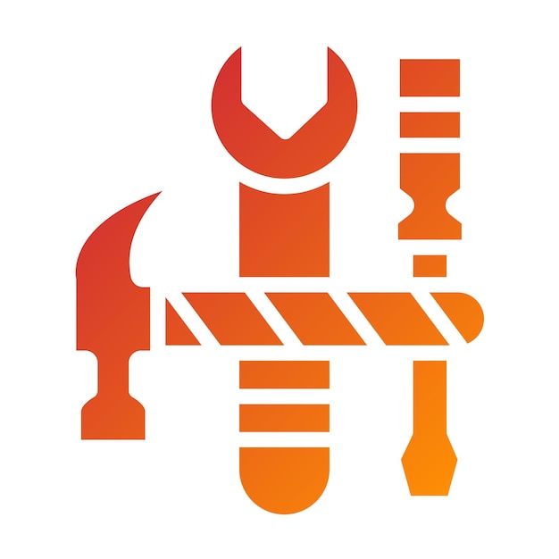 Herramientas de diseño vectorial Estilo de icono