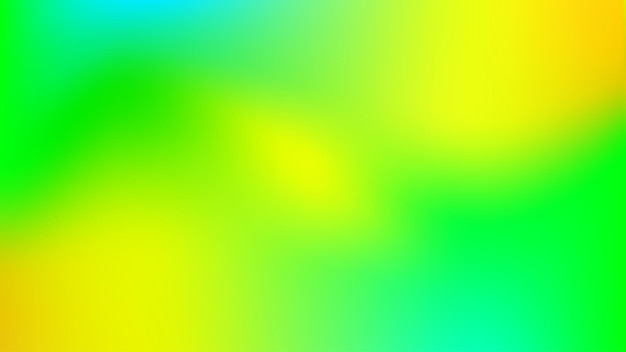 herramientas de malla de degradado borrosas abstractas color verde amarillo y naranja brillante para el fondo