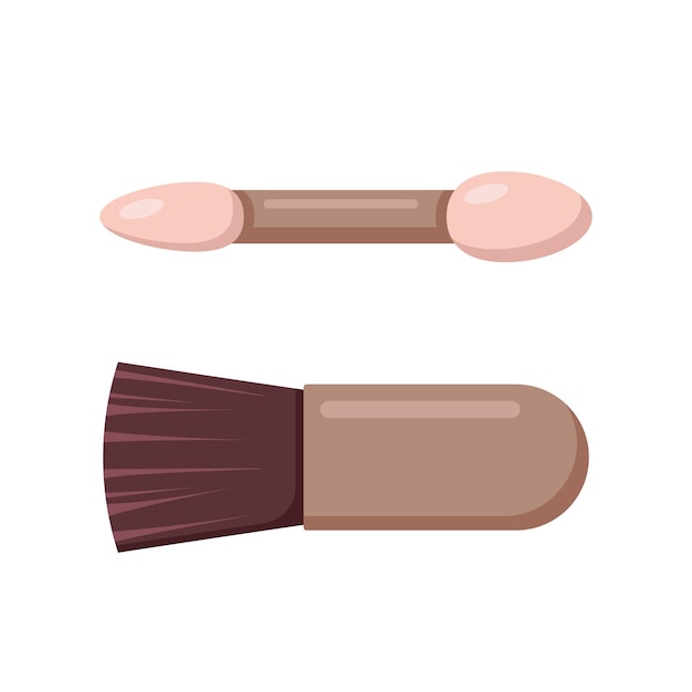 Herramientas de maquillaje Brocha para rubor y esponja para sombra de ojos