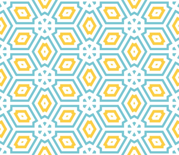Hexágono de línea delgada de fantasía abstracta, patrón geométrico triangular sin costuras. mosaico creativo, azulejo