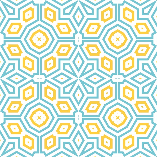 Hexágono de línea delgada de fantasía abstracta, patrón geométrico triangular sin costuras. mosaico creativo, azulejo