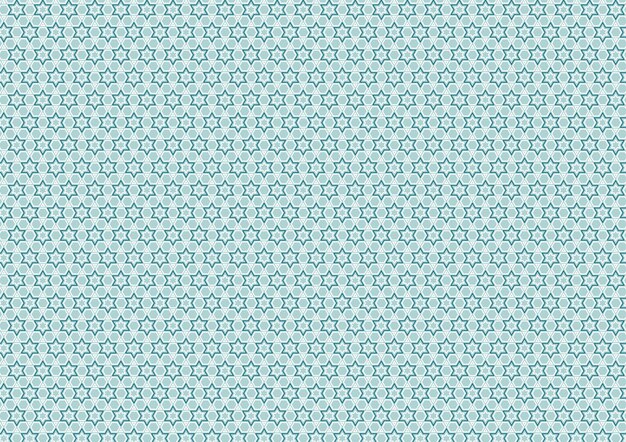 Hexagrama abstracto patrón de nieve fondo de presentación azul frío de hielo