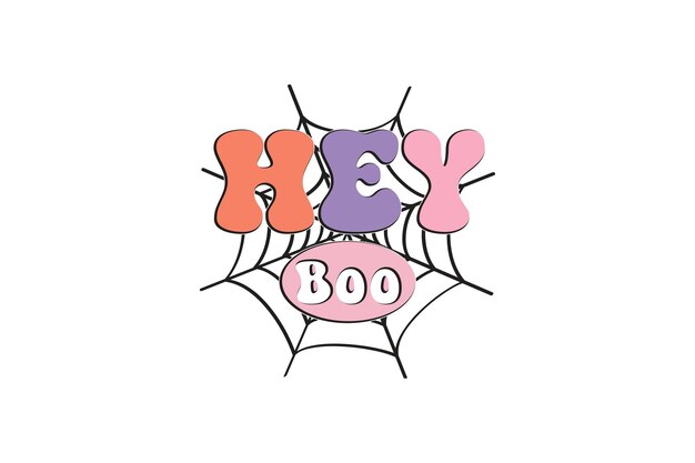 Hey Boo archivo vectorial