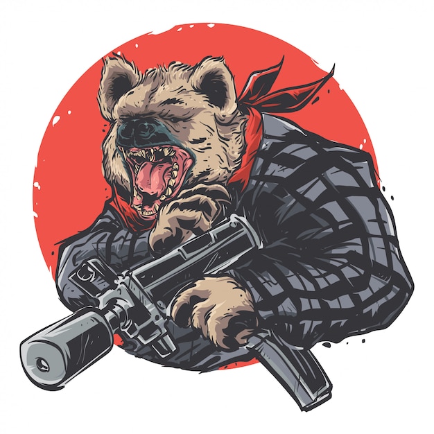 Heyna con pistola
