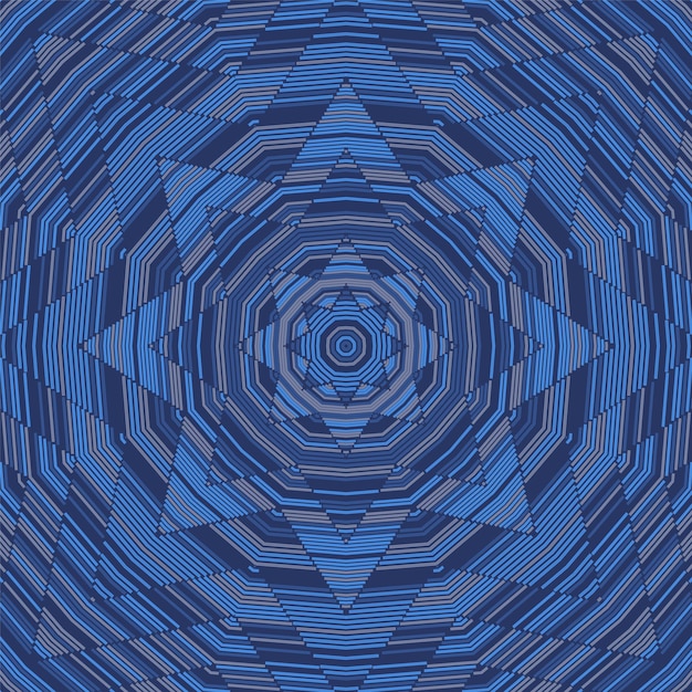 Hilo tejido mandala vector de patrones sin fisuras ornamento geométrico d