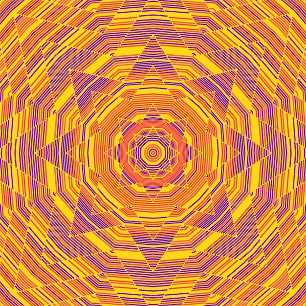 Hilo tejido mandala vector de patrones sin fisuras ornamento geométrico d
