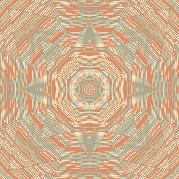Hilo tejido mandala vector de patrones sin fisuras ornamento geométrico d