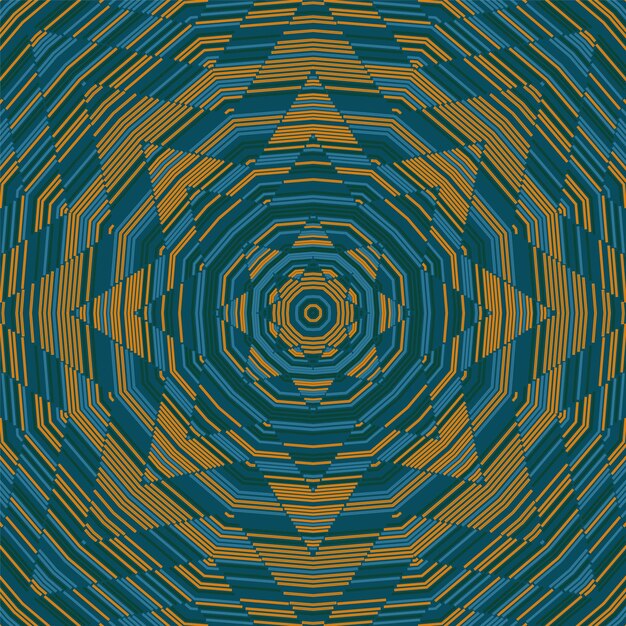 Hilo tejido mandala vector de patrones sin fisuras ornamento geométrico d