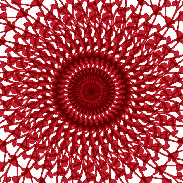 Hipnotizar el diseño de fondo vectorial floral