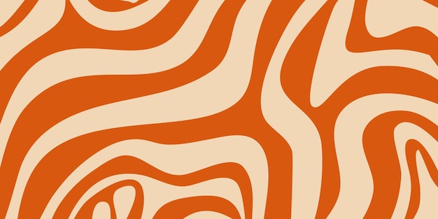 Hippie groovy onda psicodélica gran diseño para cualquier propósito ilustración vectorial retro de moda