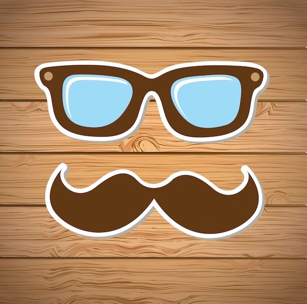 Vector hipster