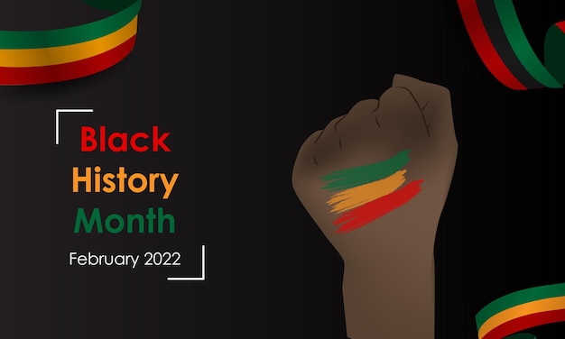 Historia afroamericana o mes de la historia afroamericana febrero en ee. uu. y canadá