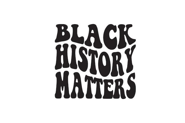 Vector la historia negra importa svg