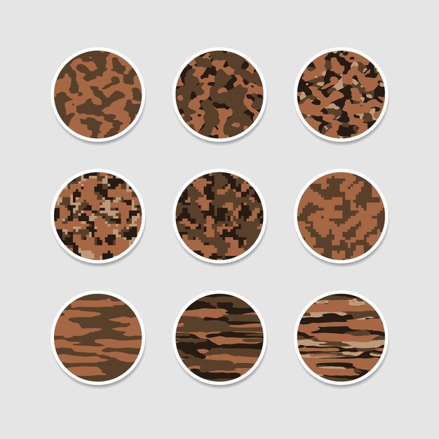 Historia de portada abstracta de camuflaje instagram