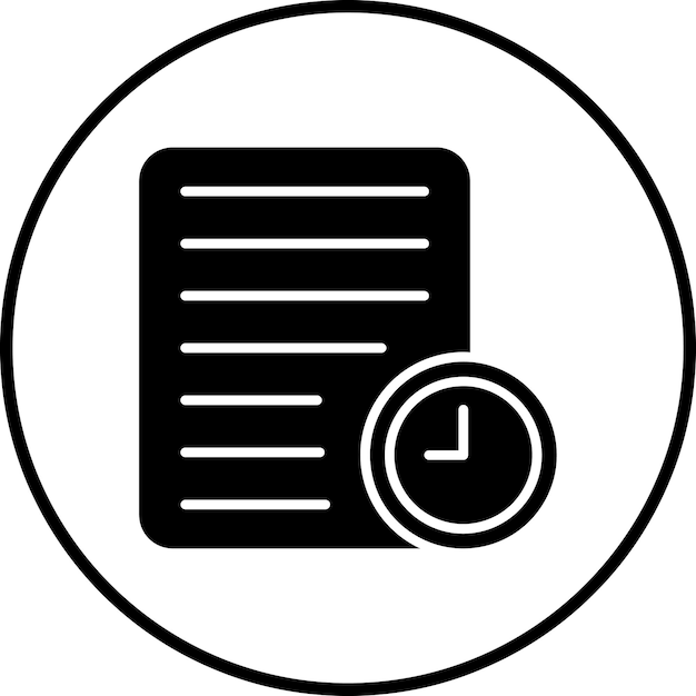 Historial de compras imagen vectorial de icono Se puede utilizar para la tienda web
