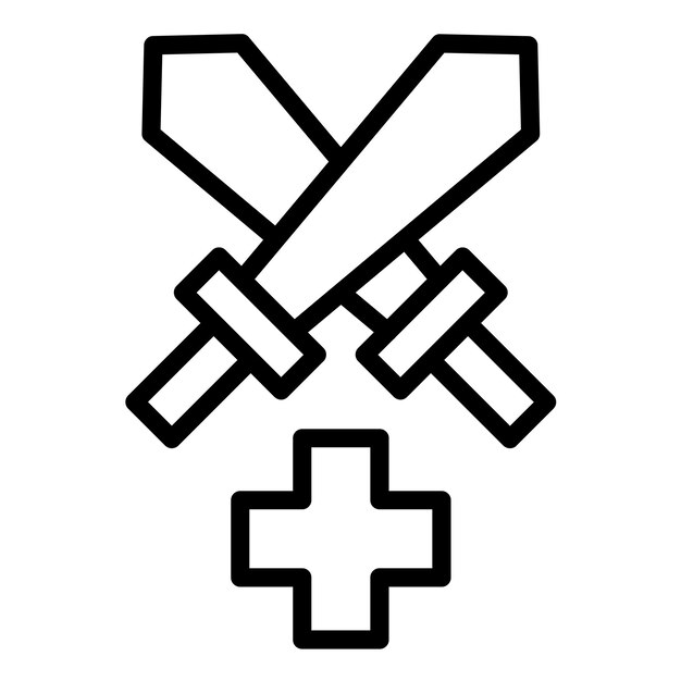 Historial de diseño vectorial Estilo del icono de Buff