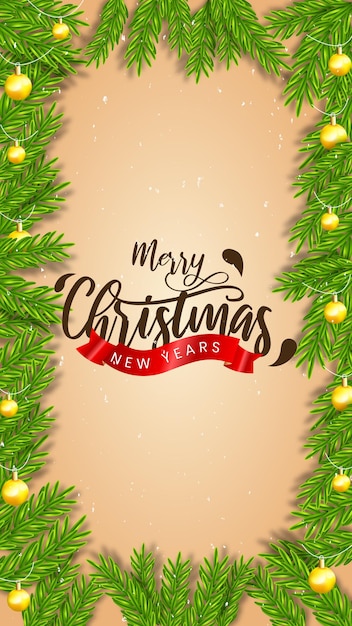 Historias realistas de instagram de rebajas navideñas con decoración.