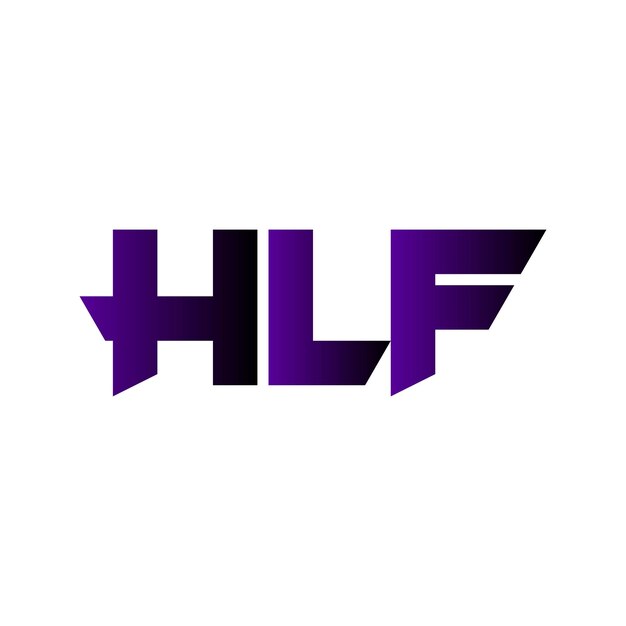 HLP abstracto creativo letra inicial símbolo icono vector diseño del logotipo