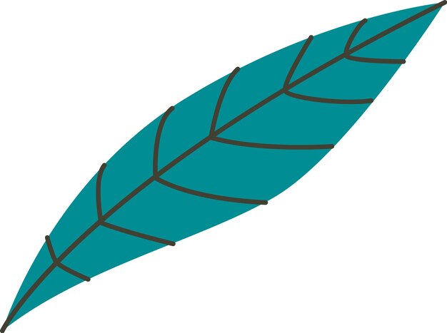 Vector hoja de árbol de limón