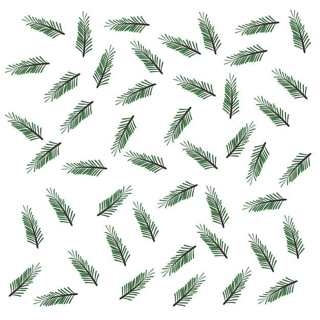 hoja de arbol de navidad