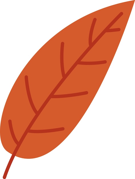 Hoja botánica floral