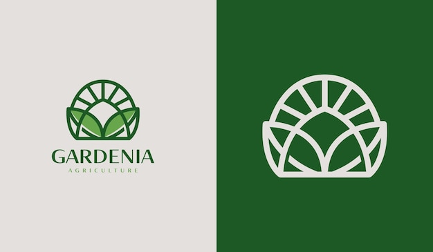 Hoja Flor Planta Agricultura Logotipo Universal creativo premium símbolo Vector icono de signo plantilla de logotipo Ilustración vectorial
