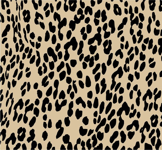 una hoja de impresión de leopardo con impresión de leotardo en ella