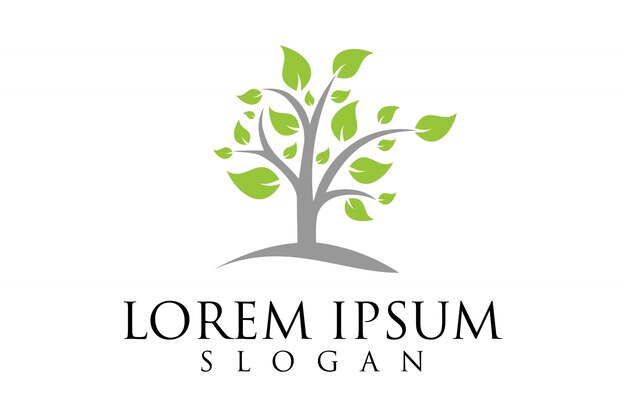 Hoja, logotipo, vector