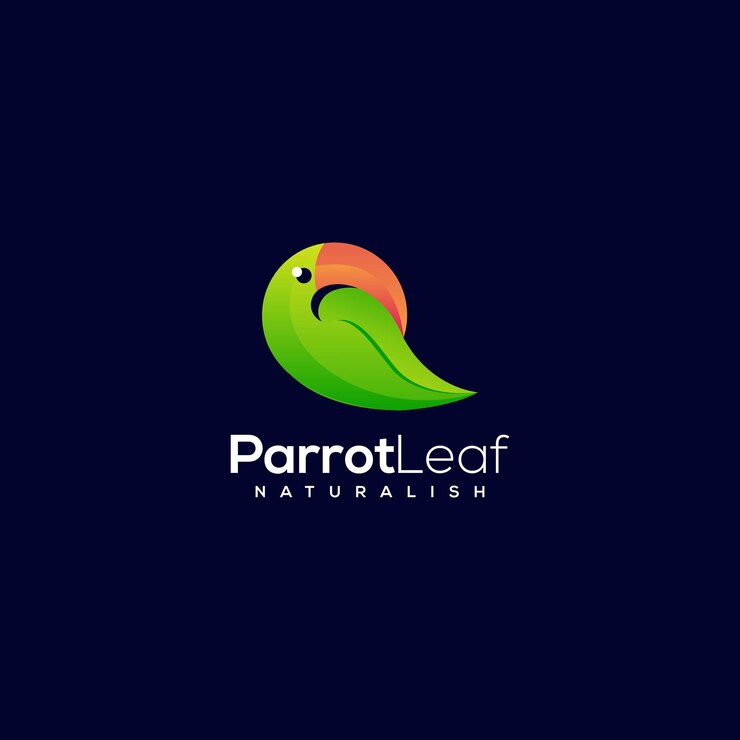 Vector hoja de loro