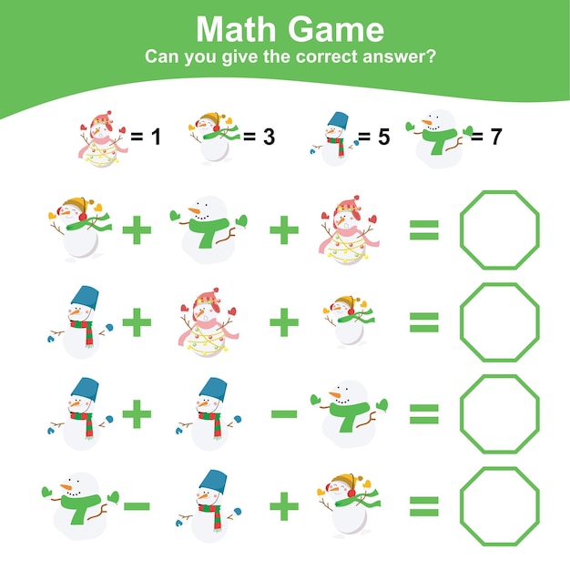 Hoja de trabajo de actividad de conteo para niños. Matemática educativa imprimible para preescolar.