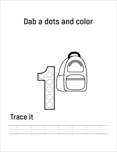 Vector hoja de trabajo de matemáticas de diseño de regreso a la escuela