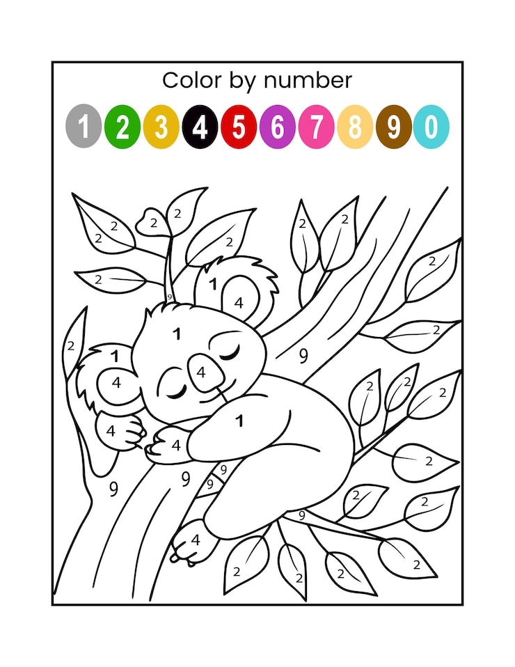 Vector hoja de trabajo de matemáticas del jardín de infantes imprimible
