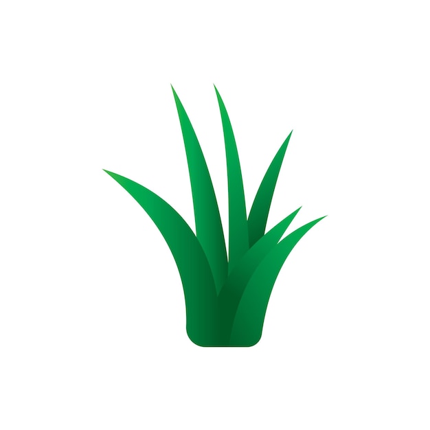 Hoja vector ilustración diseño icono logo