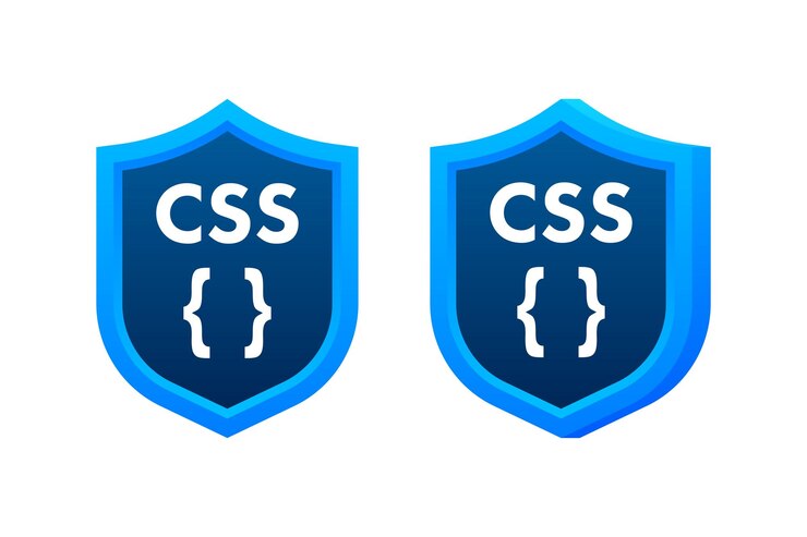 Vector hojas de estilo en cascada etiqueta css alto rendimiento vector stock ilustración