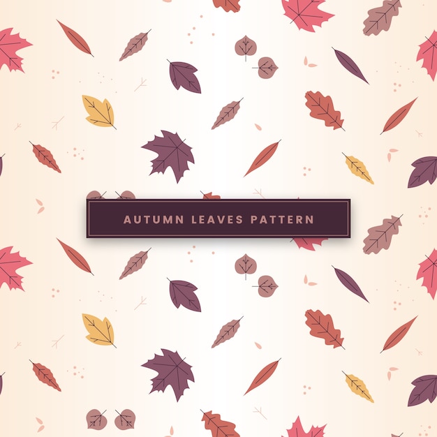 Las hojas de otoño se forman
