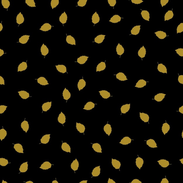 Hojas de otoño vector de fondo transparente para telas, estampados, embalajes y postales.