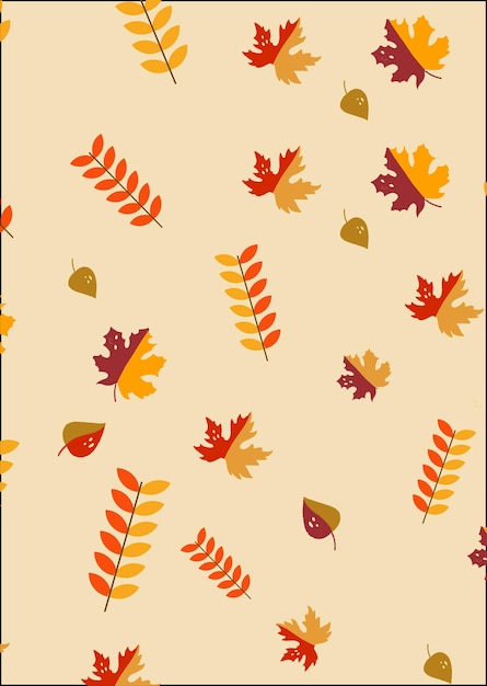 hojas de otoño