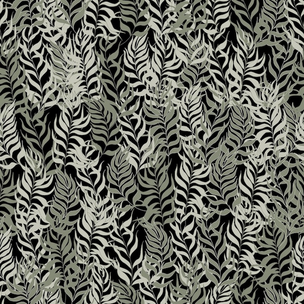 Hojas de palmera de patrones sin fisuras en el fondo Para textiles embalaje telas fondos de pantalla fondos invitaciones Trópicos de verano